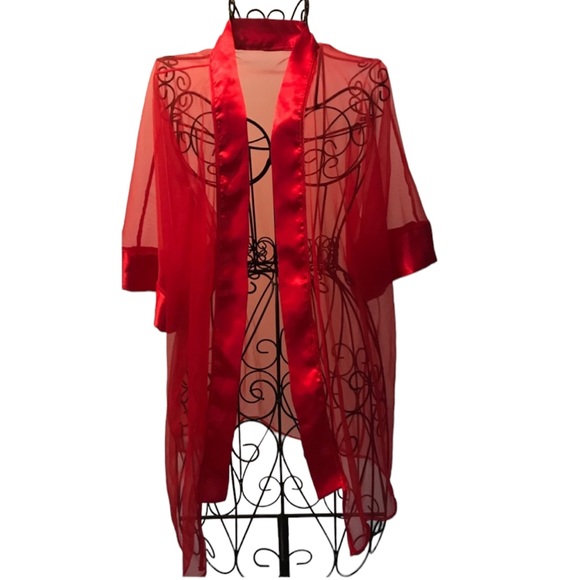 Other - Red Negligee Robe.    02.  GR/PK